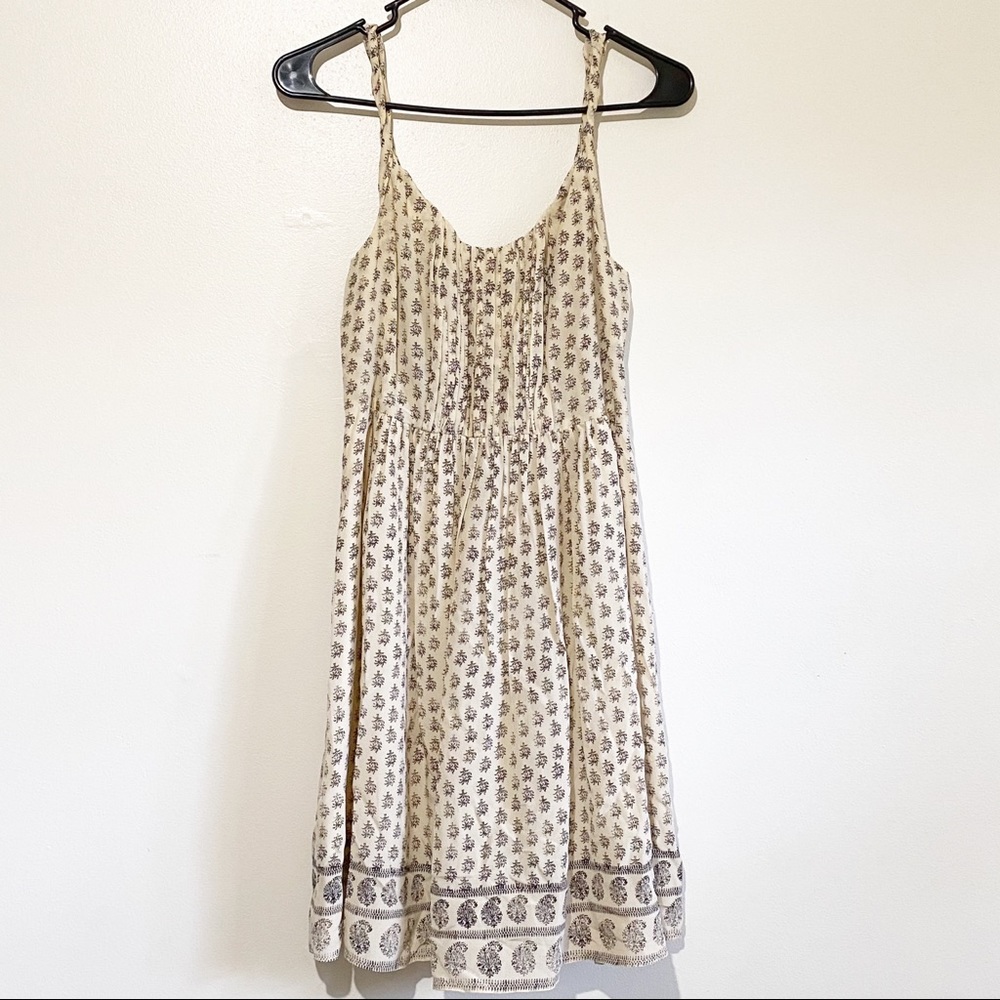 Madewell 100% silk midi dress size 0 NWOT